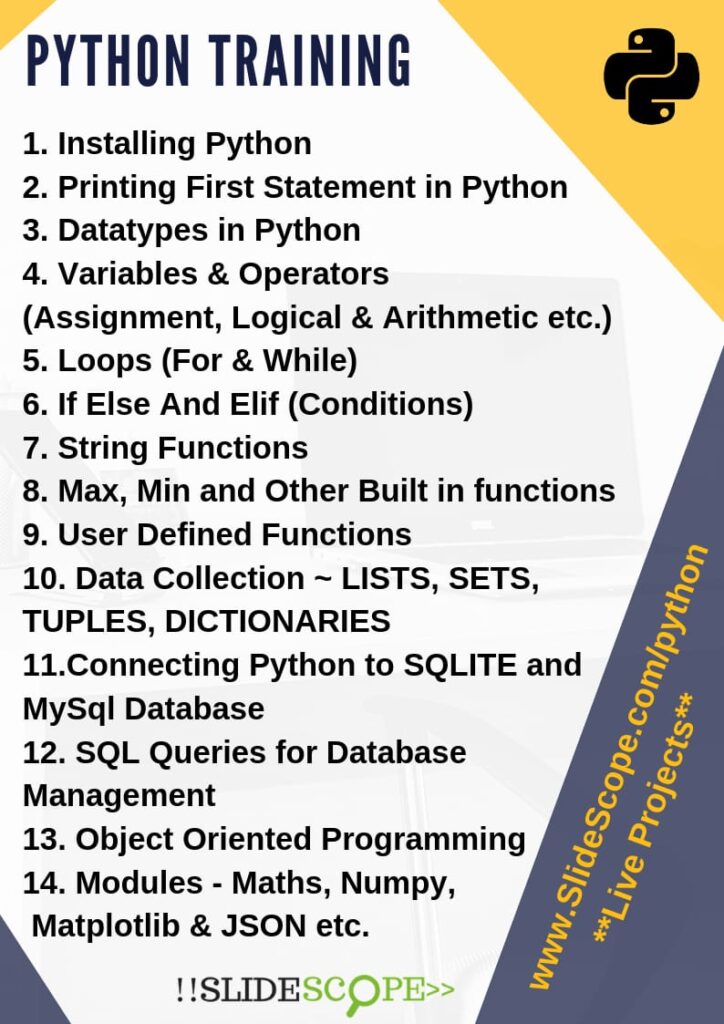 Python Course Training in Lucknow
